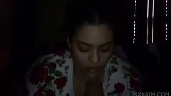 Arab Temptress Pleasures Moroccan Man'S Large Member In Steamy Encounter