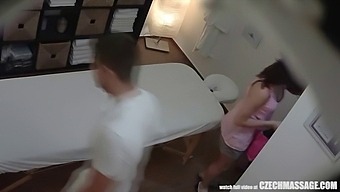 Intense Lovemaking On A Massage Table In Czech Republic