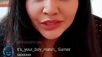 Rajsi Verma'S Steamy Live Performance Featuring Voluptuous Milf Curves