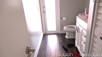 Hidden Camera Captures Petite Wife And Best Friend In Steamy Encounter