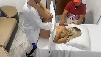I Believe The Gynecologist Is Having Sexual Intercourse With My Wife During Her Examination, And She Enjoys It, According To Ntr Jav