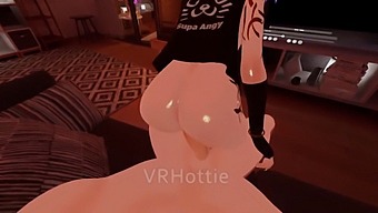 Immersive Vrchat Experience Featuring Pov Grinding And Fucking On The Couch