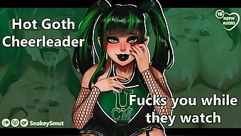 Hd Pov Video Of A Hot Goth Cheerleader Giving A Blowjob And Getting Fucked