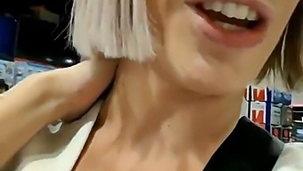 An Older Woman On A Shopping Trip Forced By A Young Man For Anal Sex